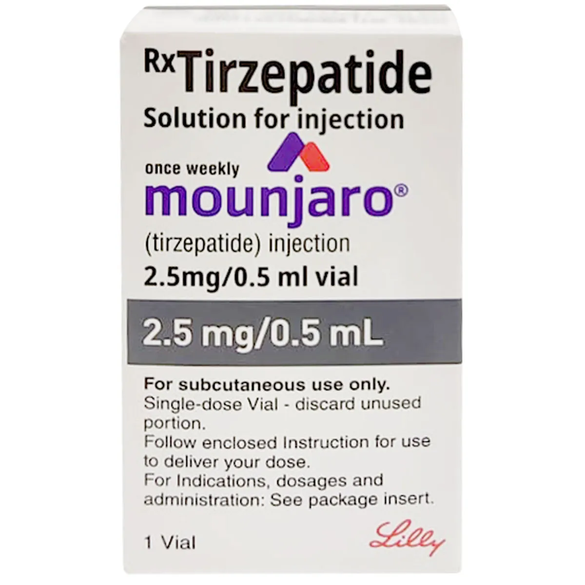 Mounjaro 2.5mg - 0.5ml Vial