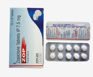 Zop Zopiclone 7.5mg (white)