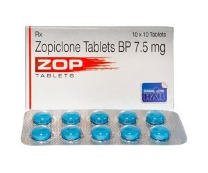 Zop Zopiclone 7.5mg (Blue)